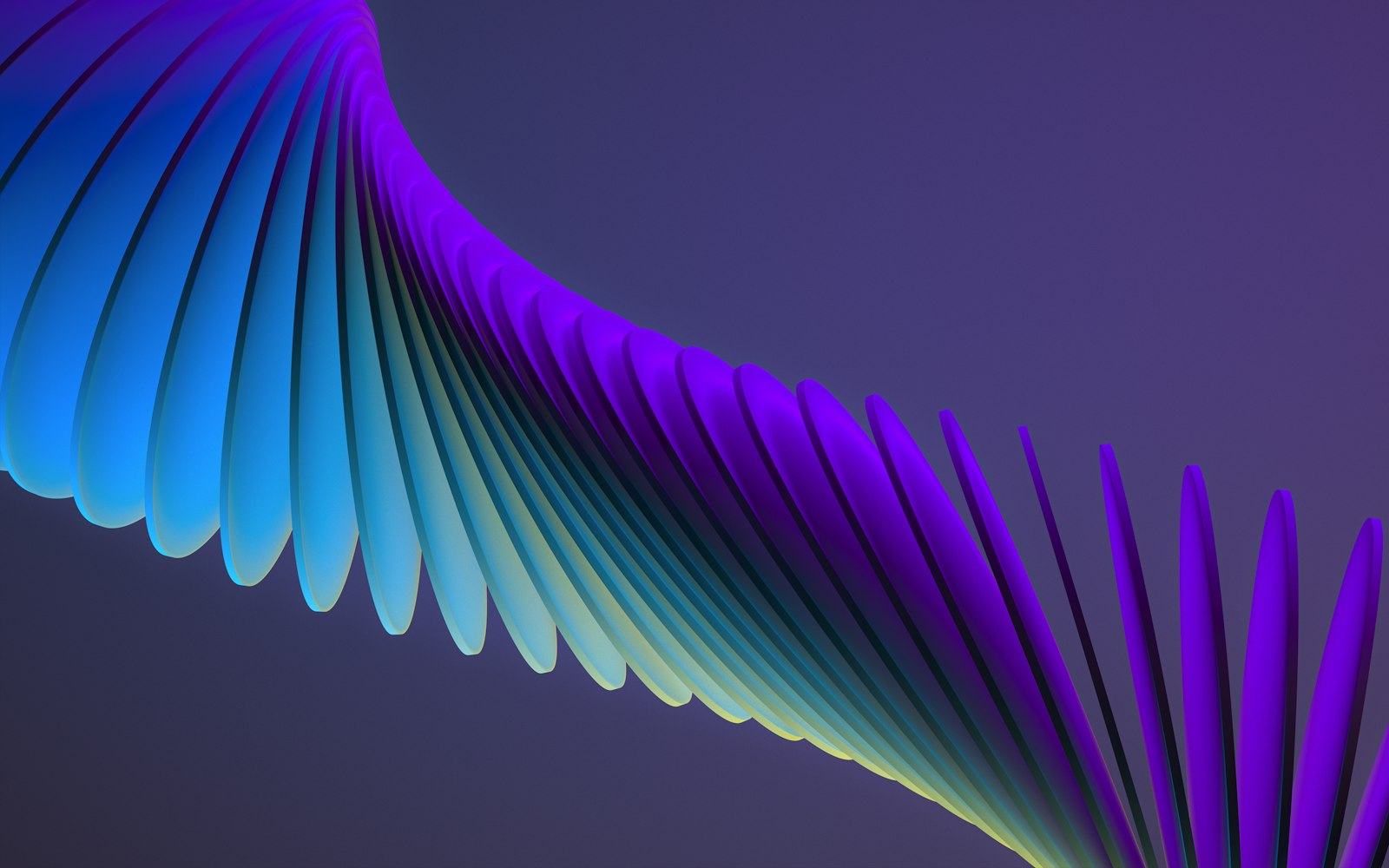 Purple ribbons artwork for the Flash Loan Software steps